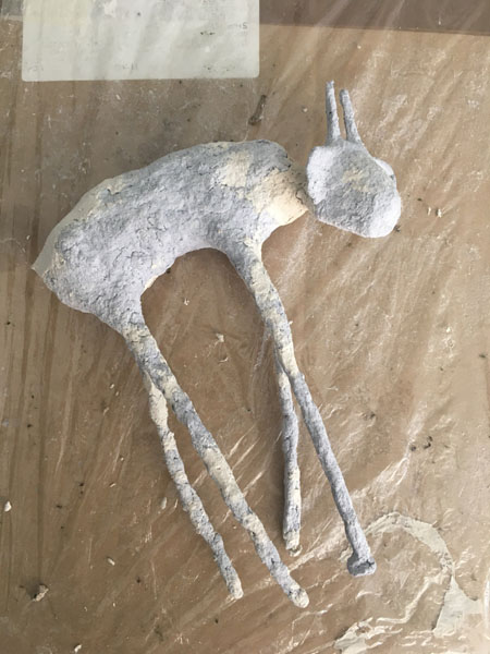 sculpture papier mâché